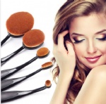 Oval toothbrush Makeup Brushes Set